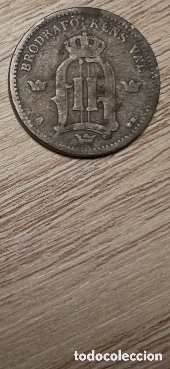 Monedas antiguas de Europa: 25 Ore 1905. Dinamarca - Foto 2