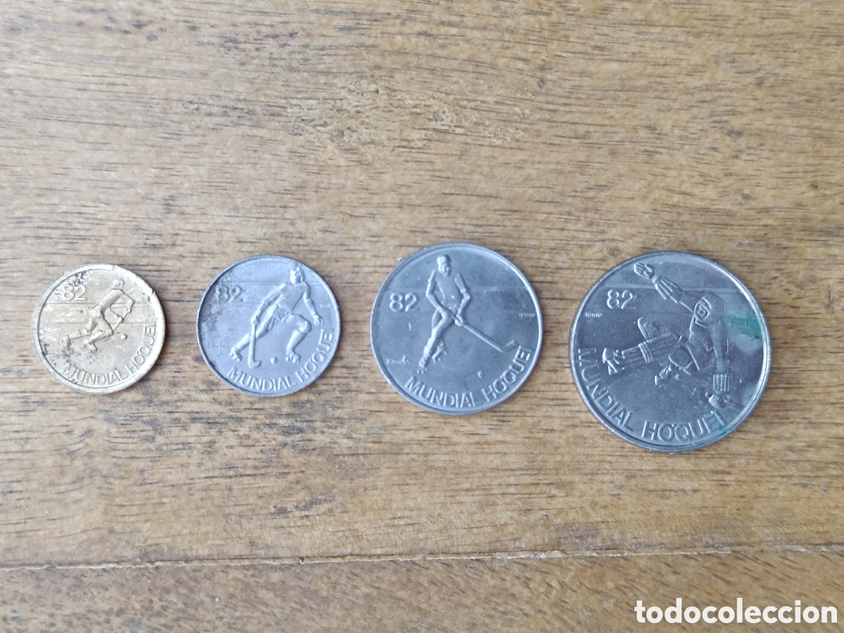 Alte M&uuml;nzen aus Europa: Lote 4 monedas conmemorativas Portugal 1982