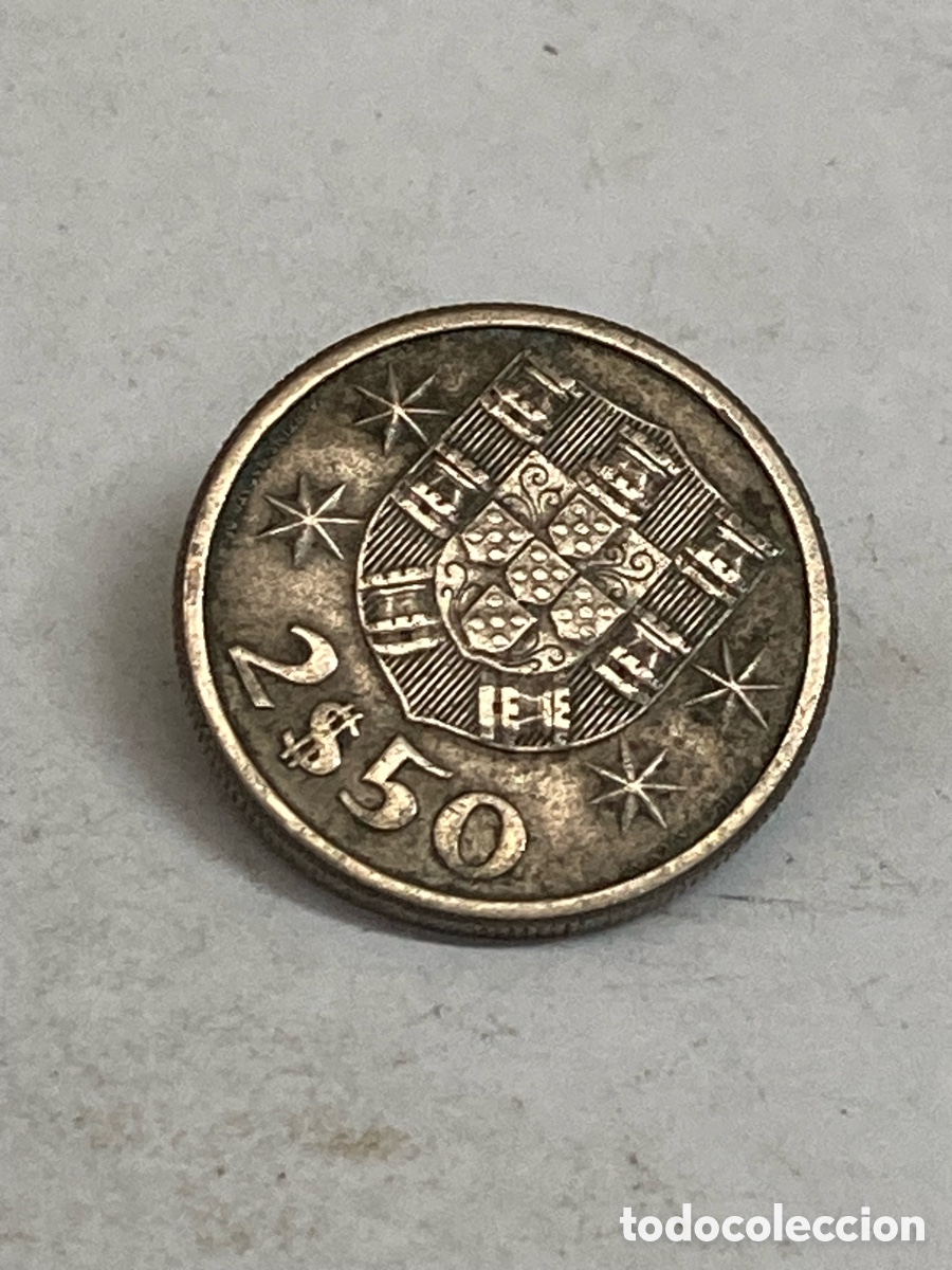 Moedas antigas da Europa: Moneda 2,5 escudos Portugal 1963 L58