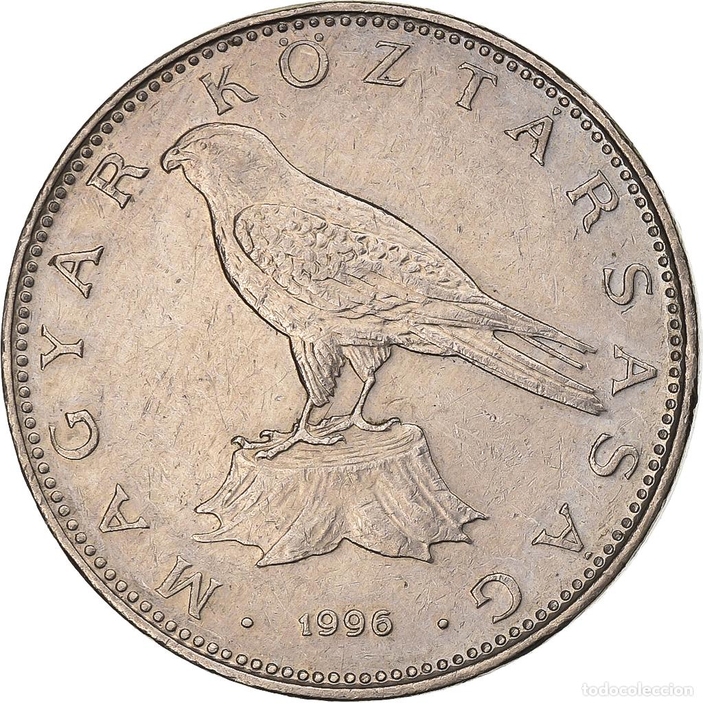 Monete antiche di Europa: [#198794] Hungr&iacute;a, 50 Forint, 1996, Budapest, Cobre - n&iacute;quel, MBC, KM:697