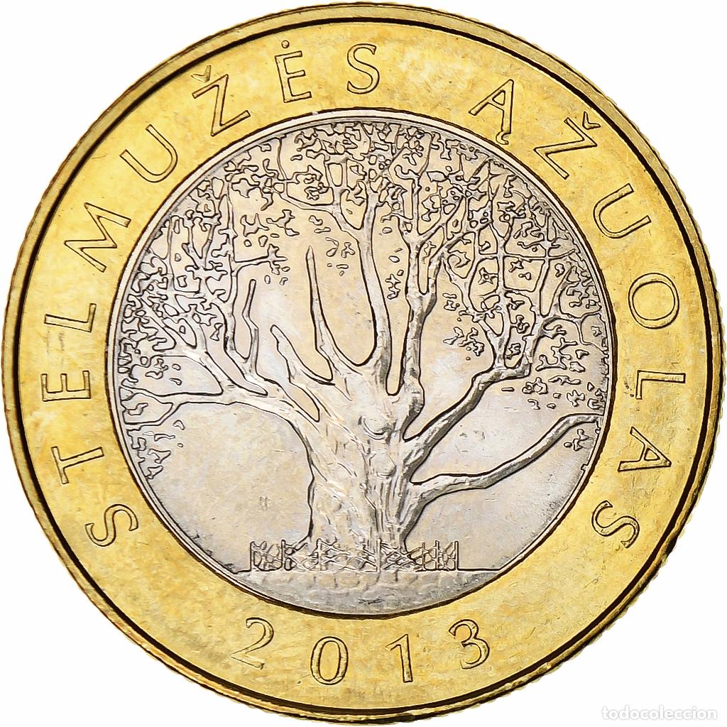 Monedas antiguas de Europa: [#1027126] Lituania, 2 Litai, 2013, Ch&ecirc;ne de Stelmužė, Bimet&aacute;lico, SC, KM:112