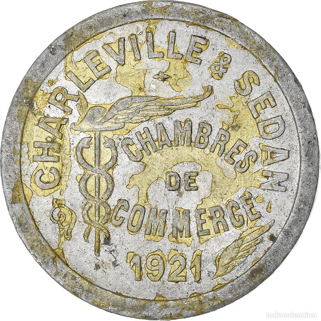 Monete antiche di Europa: [#396978] Francia, Charleville-Sedan, 5 Centimes, 1921, MBC, Aluminio, Elie:10.1