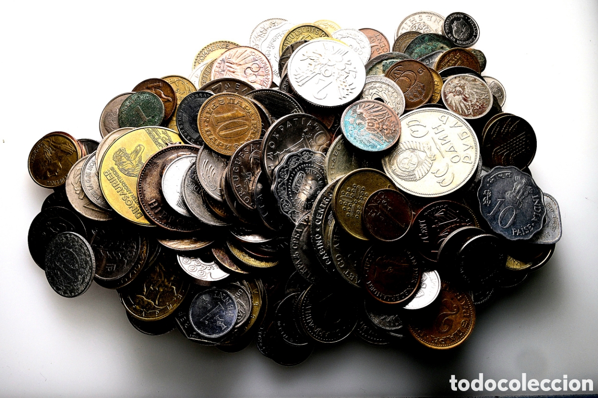 Moedas antigas da Europa: Lote de Monedas AA681-082161109 015 00000 8