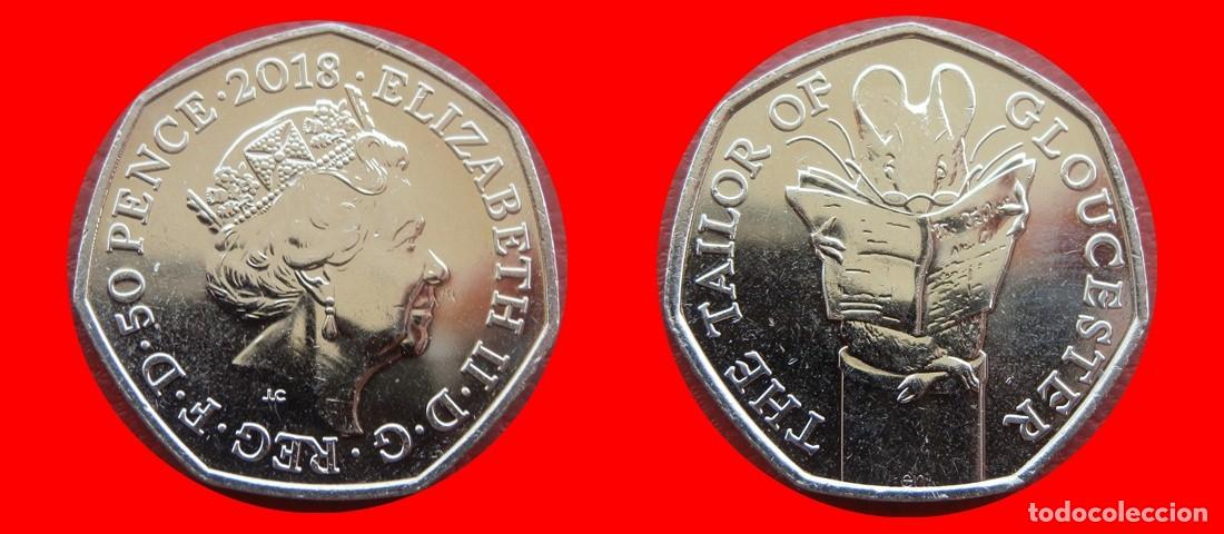 Monedas antiguas de Europa: 50 PENIQUES PENCE 2018 SIN CIRCULAR INGLATERRA REINO UNIDO-3484SC
