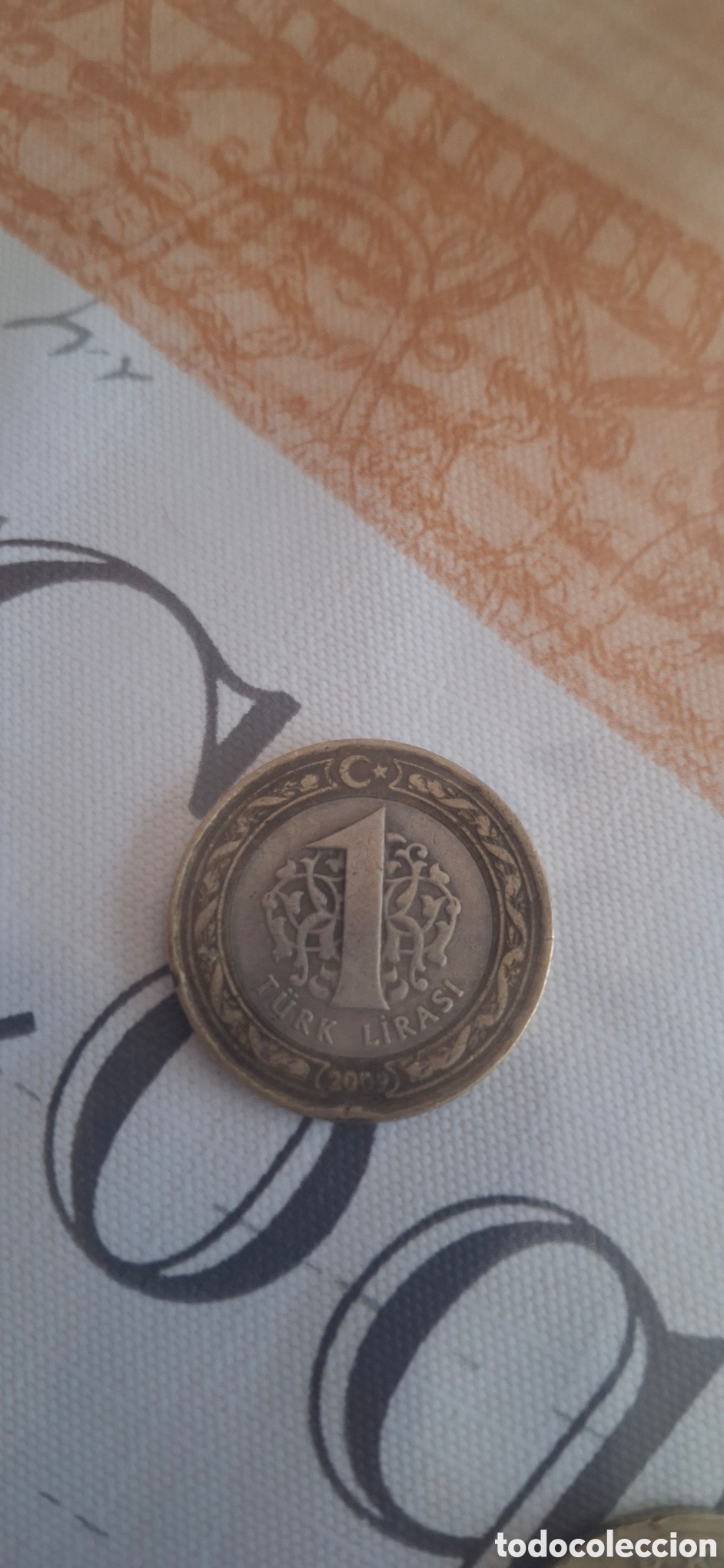 Monedas antiguas de Europa: Turqu&iacute;a 1 libra 2009 - Foto 2