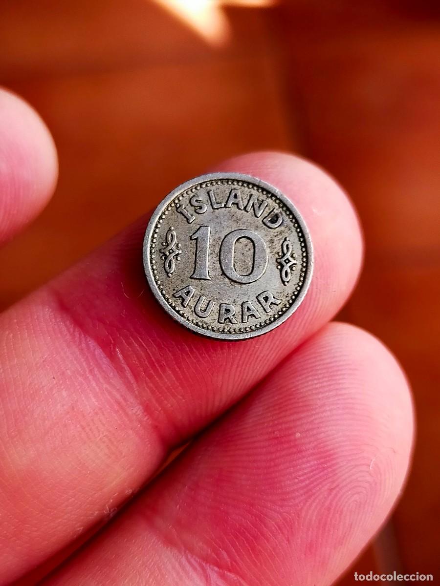 Monete antiche di Europa: MONEDA DE 10 DIEZ AURAR ISLANDIA 1940 MUY BUENA CONSERVACION
