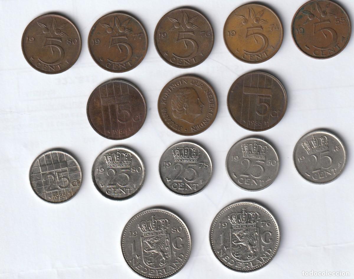 Monedas antiguas de Europa: Monedas de Holanda - 1948/1991 - Foto 1