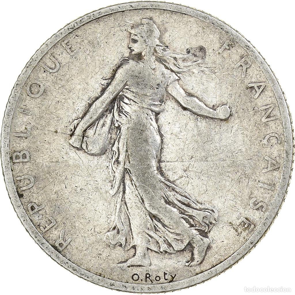 Moedas antigas da Europa: [#1213293] Francia, 2 Francs, Semeuse, 1900, Paris, Plata, BC+, KM:845.1