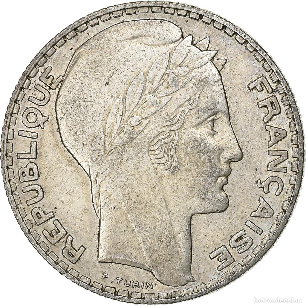 Monete antiche di Europa: [#1511894] Francia, 10 Francs, Turin, 1939, Paris, Plata, EBC, Gadoury:801, KM:878