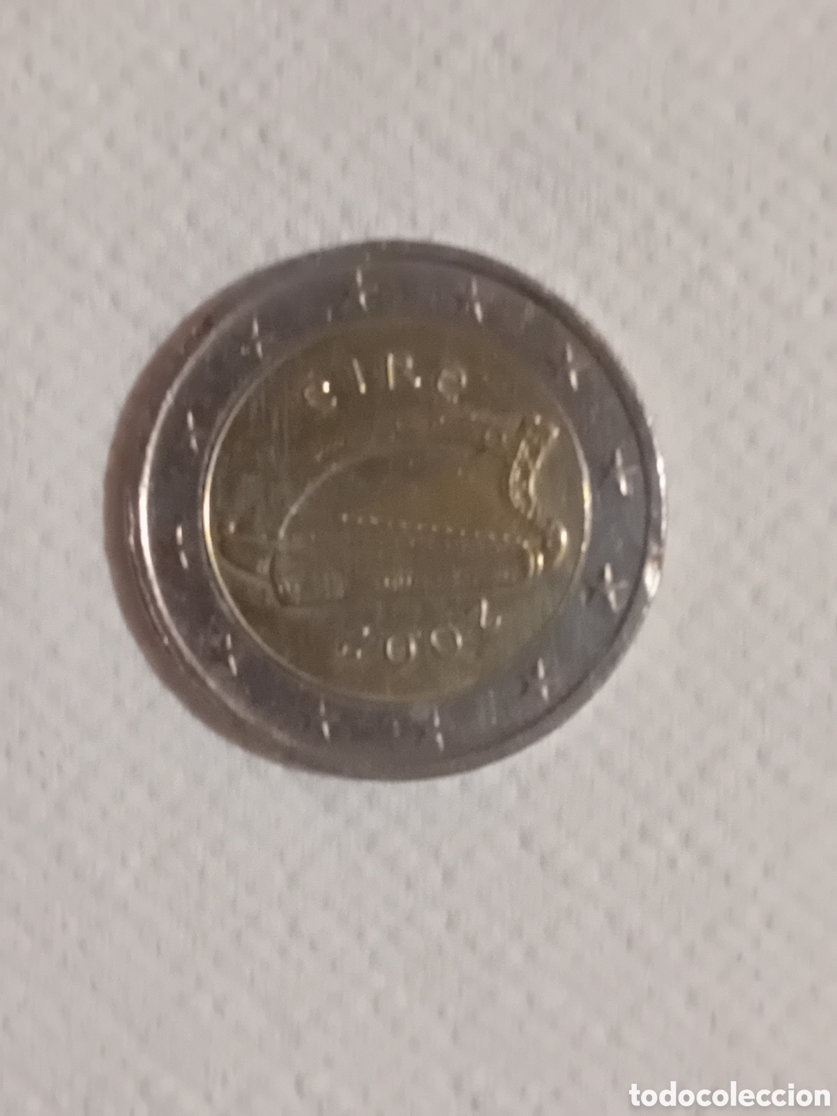 Monedas antiguas de Europa: Moneda de 2 euros de eire - Foto 1