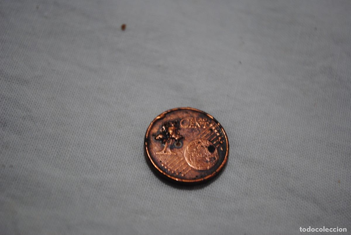 Monedas antiguas de Europa: MONEDA DE 1 CENTIMO DE EURO DE 2005 , DEFECTUOSO . - Foto 1