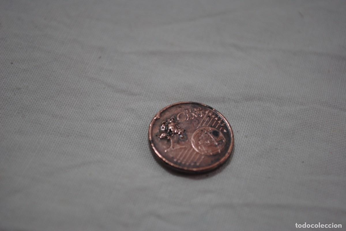 Monedas antiguas de Europa: MONEDA DE 1 CENTIMO DE EURO DE 2005 , DEFECTUOSO . - Foto 4