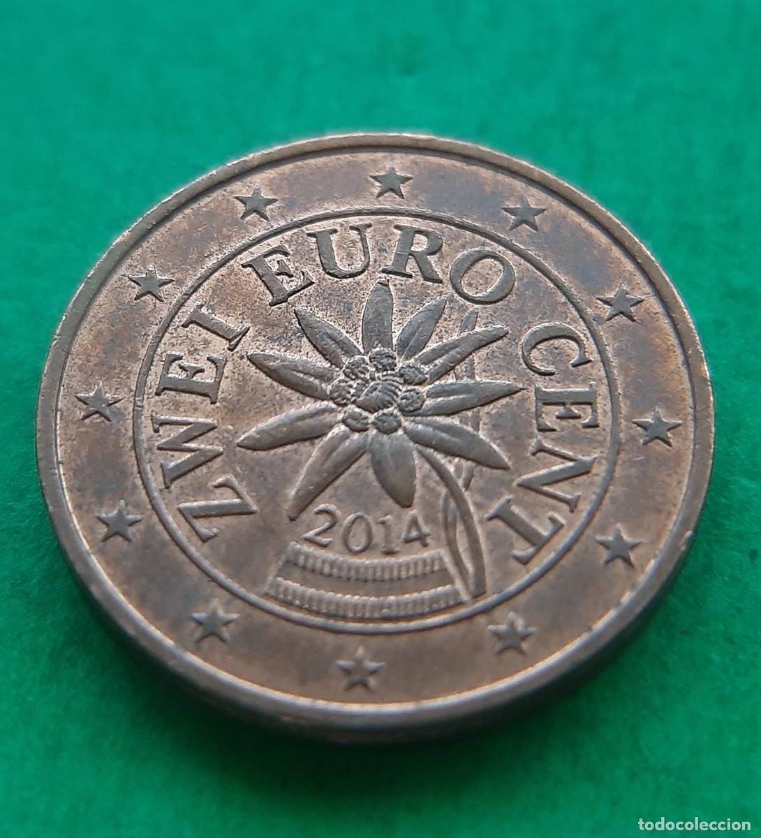Monedas antiguas de Europa: (ERROR-AUSTRIA)(2014) 2 C&Eacute;NTIMOS CON EXCESO DE METAL - Foto 14