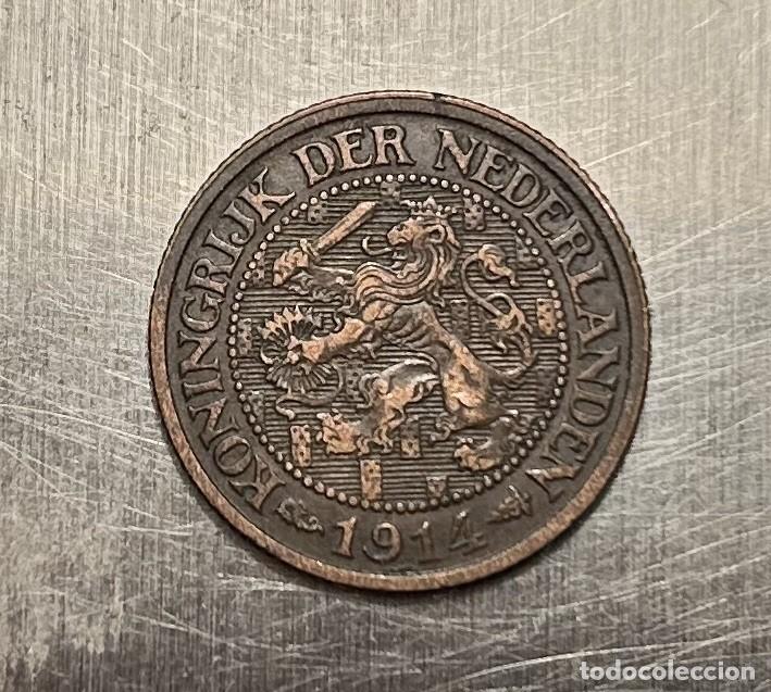 Monedas antiguas de Europa: 1 CENT 1914 HOLANDA. - Foto 2