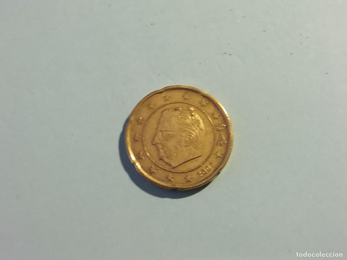 Monedas antiguas de Europa: BELGICA 20 C&Eacute;NTIMOS 2007 - BC. - Foto 1