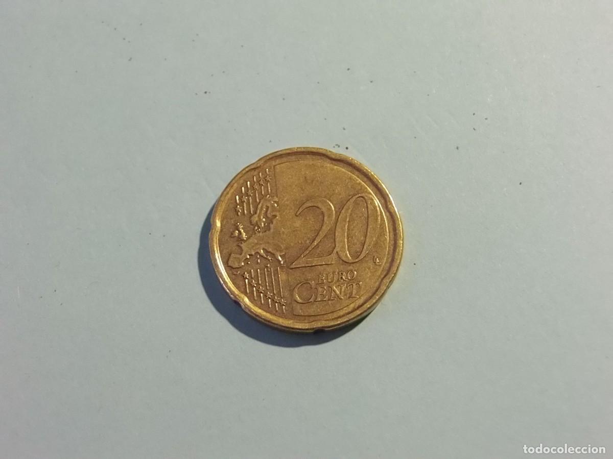 Monedas antiguas de Europa: LITUANIA 20 C&Eacute;NTIMOS 2015 - MBC. - Foto 2