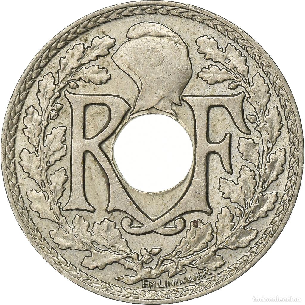 Monete antiche di Europa: [#1511939] Francia, 5 Centimes, .1938., Paris, Maillechort, EBC+, Gadoury:171, KM:875a