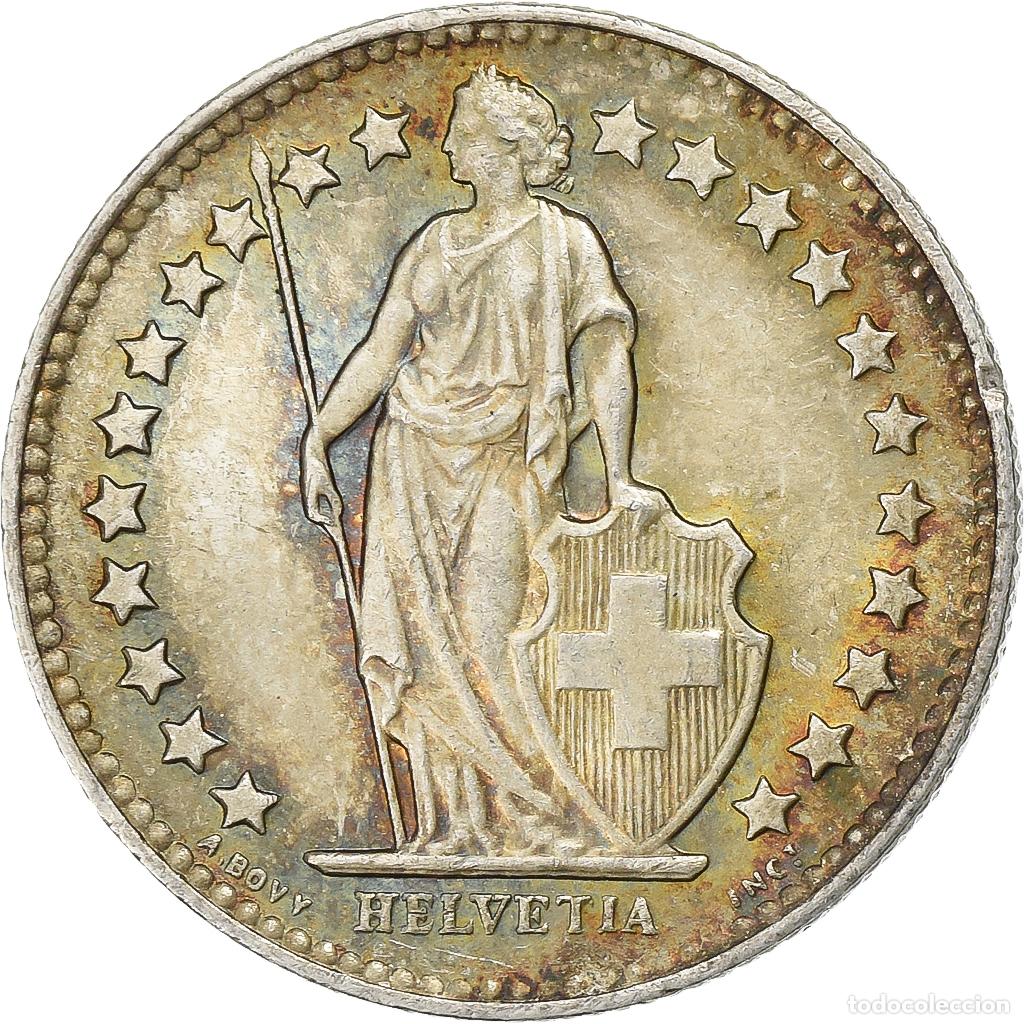 Alte M&uuml;nzen aus Europa: [#1511946] Suiza, 1/2 Franc, 1950, Bern, Plata, EBC+, KM:23