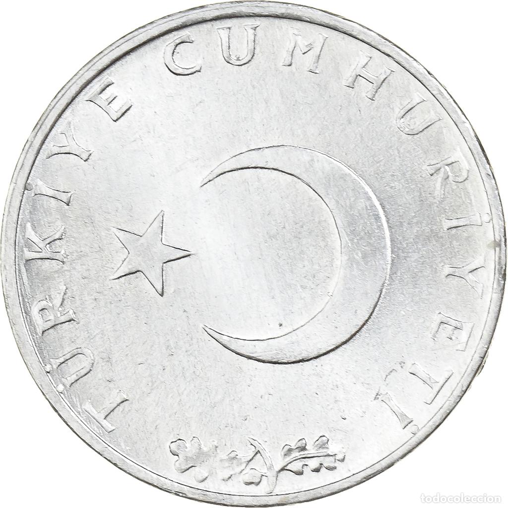 Monete antiche di Europa: [#199190] Turqu&iacute;a, 10 Kurus, 1975, Istanbul, Aluminio, EBC, KM:891a