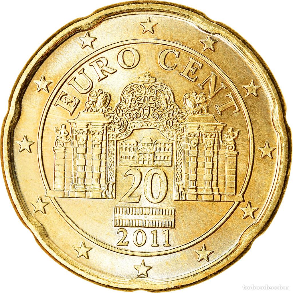 Monete antiche di Europa: [#766426] Austria, 20 Euro Cent, 2011, SC, Lat&oacute;n, KM:3140