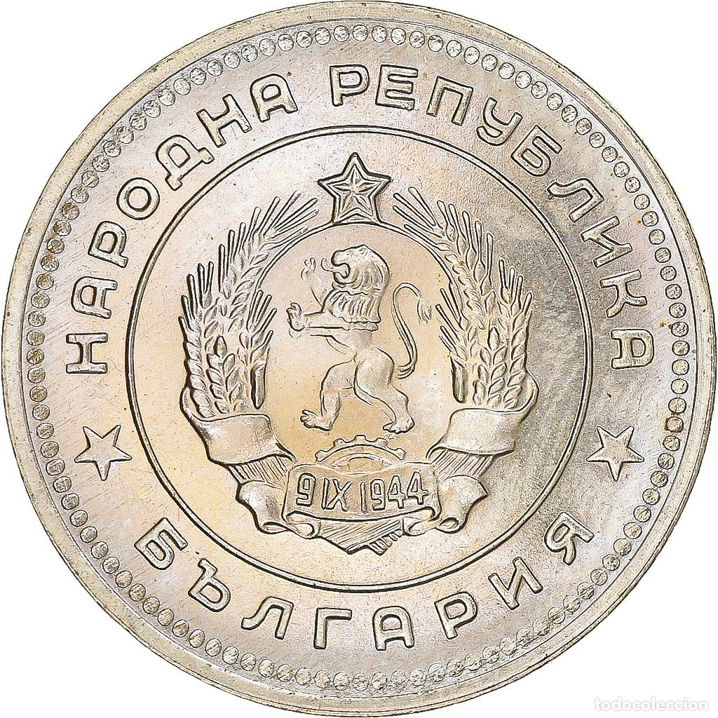 Moedas antigas da Europa: [#1147632] Moneda, Bulgaria, 20 Stotinki, 1962, SC, N&iacute;quel - lat&oacute;n, KM:63