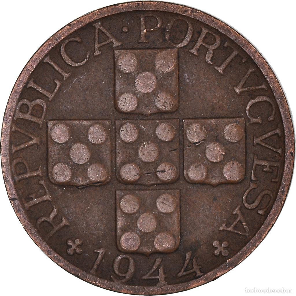 Moedas antigas da Europa: [#1053340] Moneda, Portugal, 20 Centavos, 1944