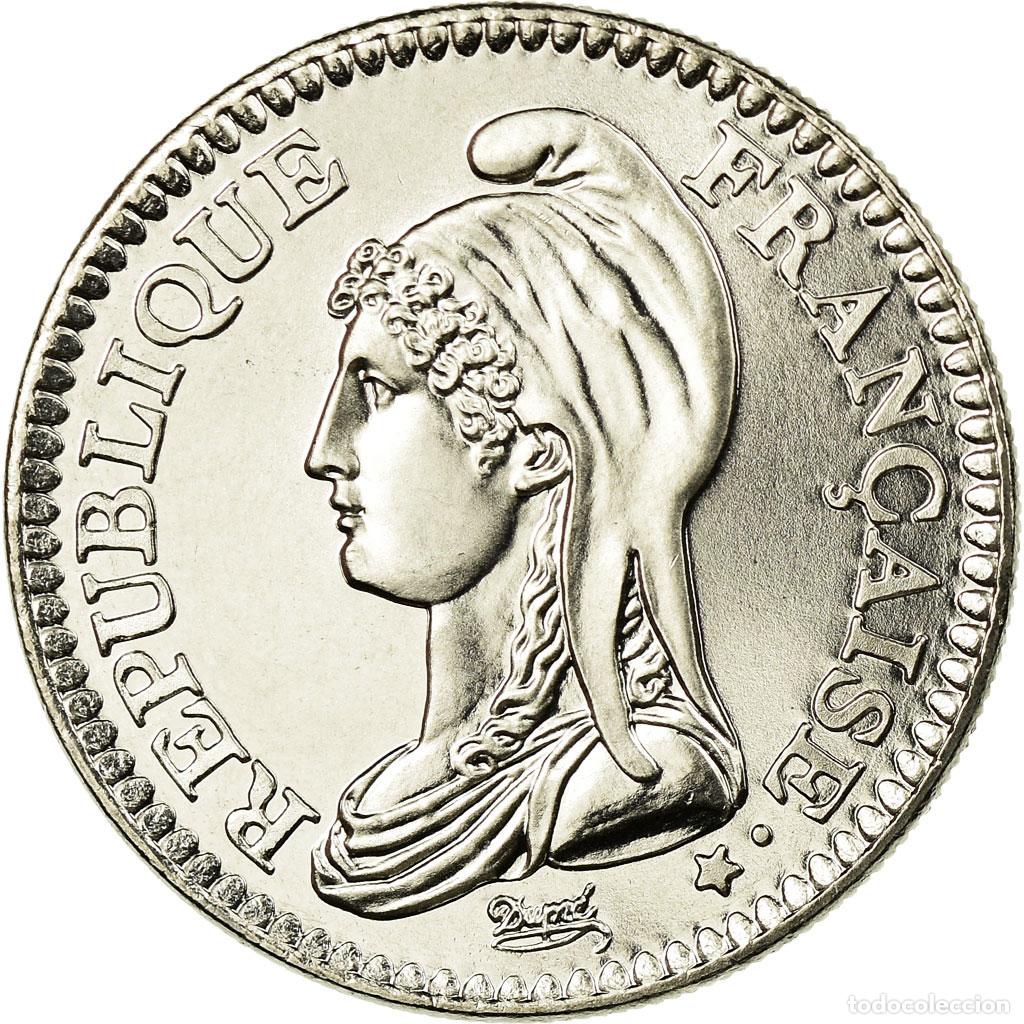 Monete antiche di Europa: [#725726] Moneda, Francia, R&eacute;publique, Franc, 1992, Paris, SC, N&iacute;quel, KM:1004.1