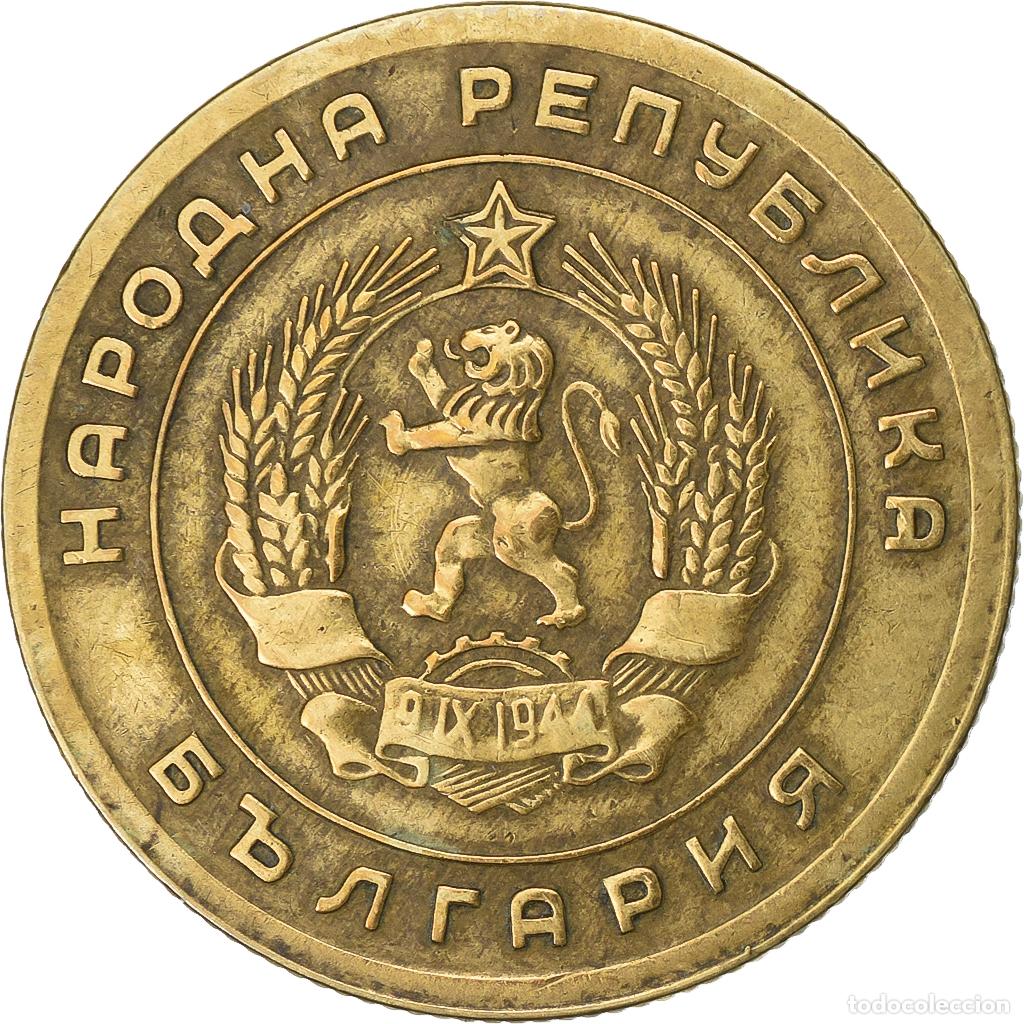 Moedas antigas da Europa: [#199425] Bulgaria, 5 Stotinki, 1951, Lat&oacute;n, MBC, KM:52