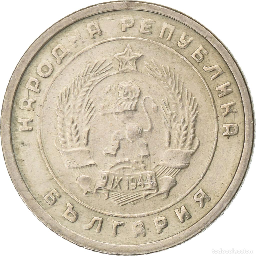 Alte M&uuml;nzen aus Europa: [#199443] Bulgaria, 10 Stotinki, 1951, Cobre - n&iacute;quel, MBC, KM:53