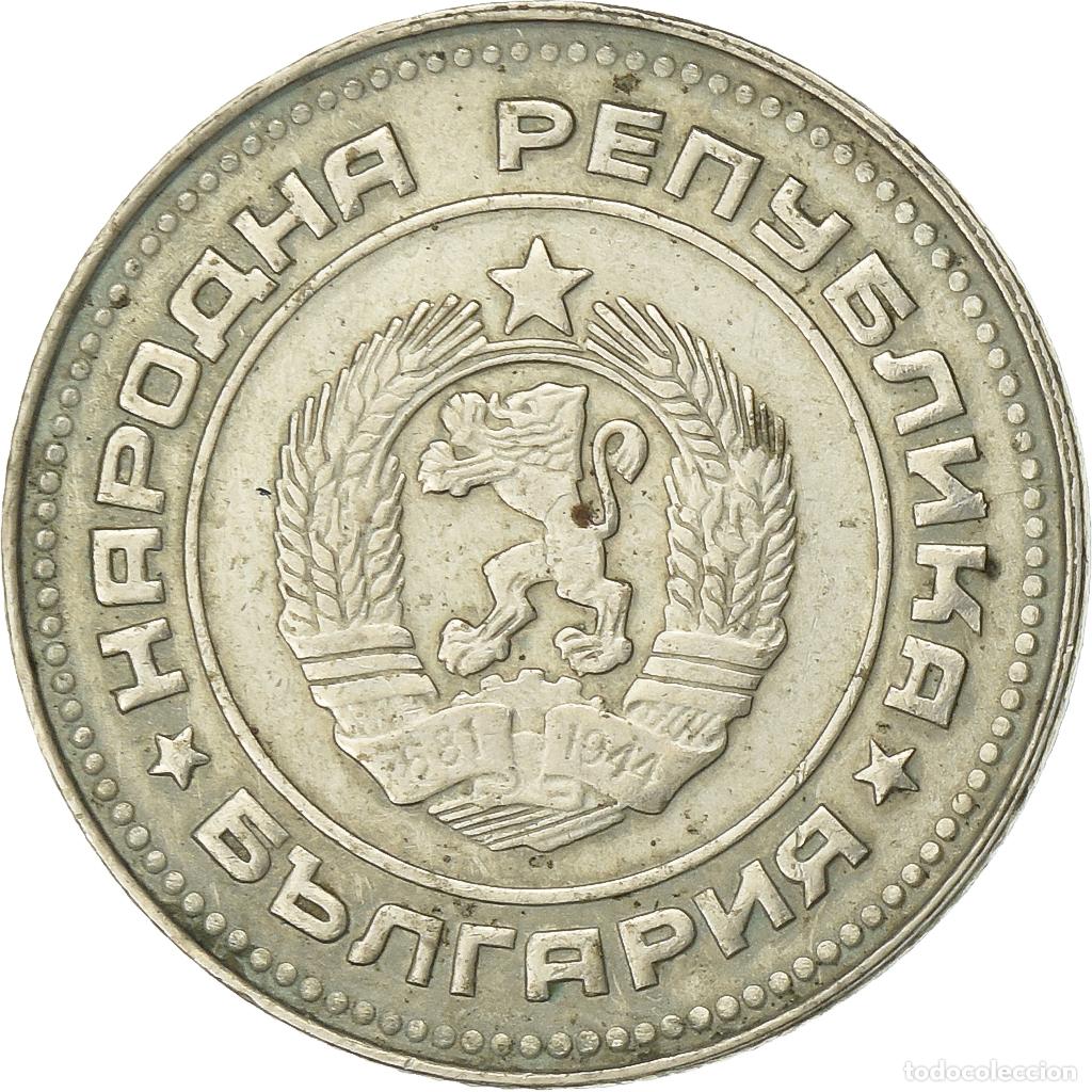Monete antiche di Europa: [#199442] Bulgaria, 10 Stotinki, 1974, N&iacute;quel - lat&oacute;n, MBC, KM:87