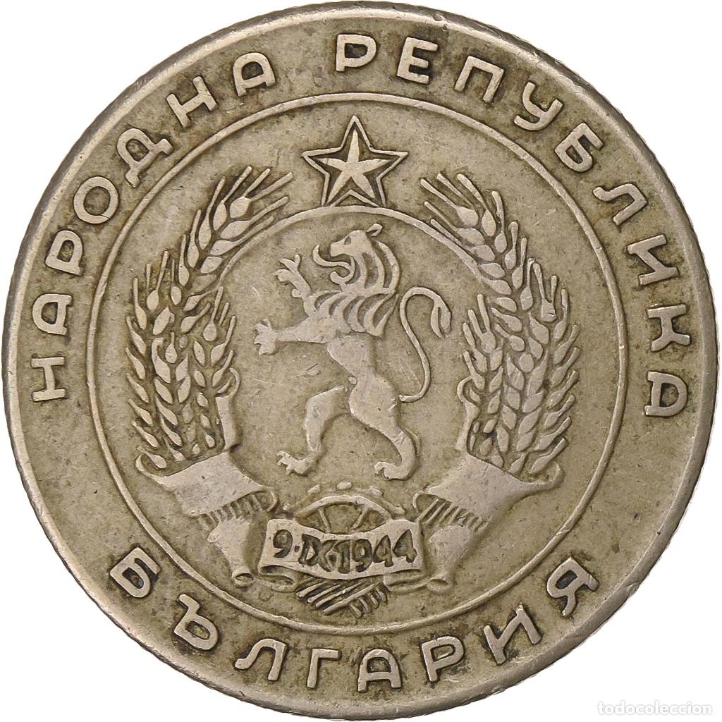 Moedas antigas da Europa: [#199445] Bulgaria, 20 Stotinki, 1952, Cobre - n&iacute;quel, BC+, KM:55
