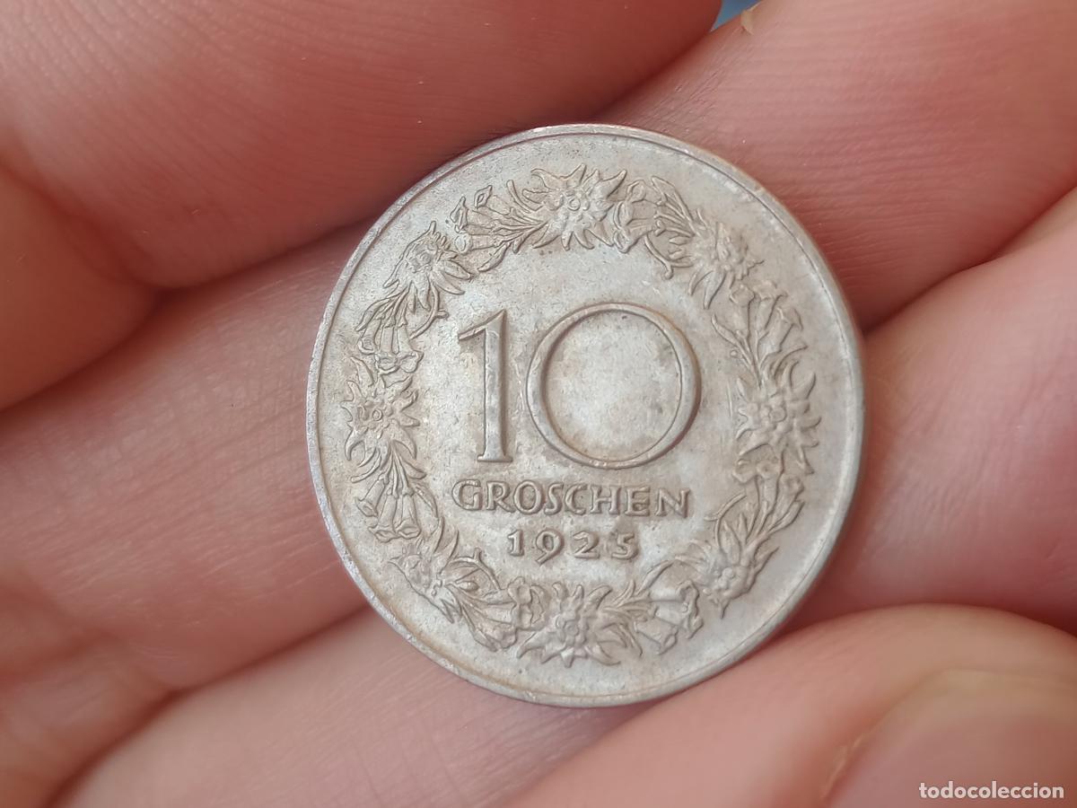 Monedas antiguas de Europa: Austria 10 groschen 1925 - Foto 1
