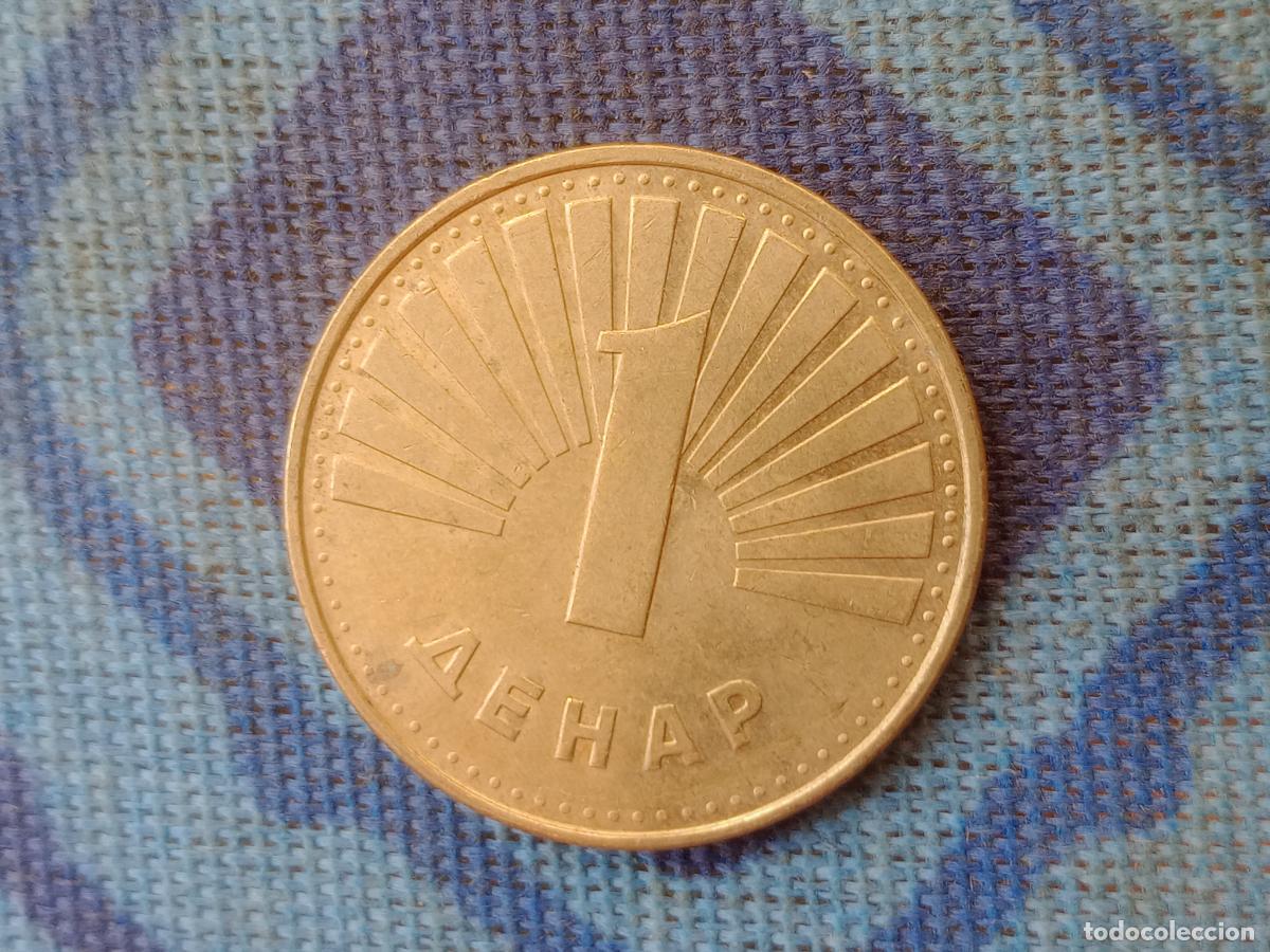 Monedas antiguas de Europa: Macedonia 1 denar 2008 - Foto 2