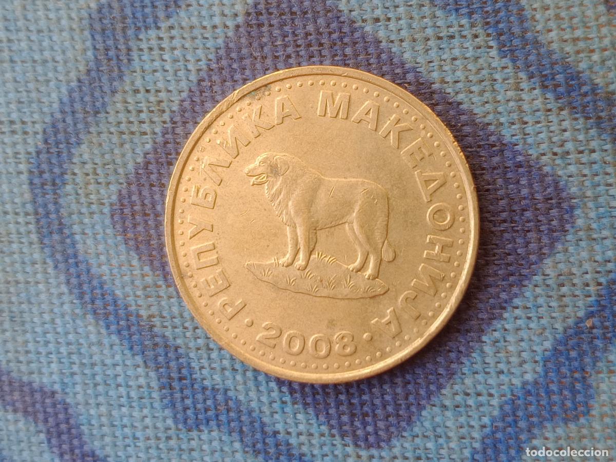 Monedas antiguas de Europa: Macedonia 1 denar 2008 - Foto 1