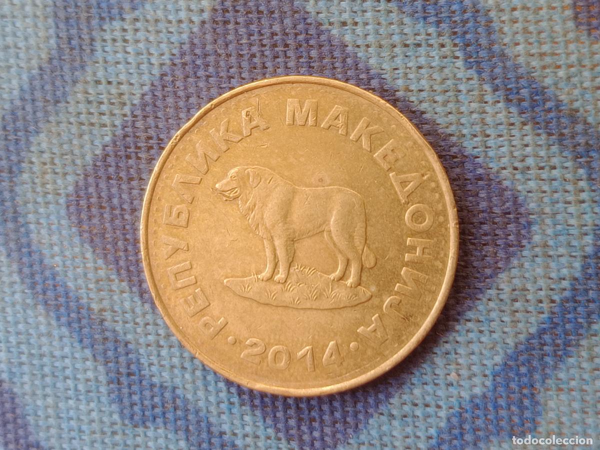 Monedas antiguas de Europa: Macedonia 1 denar 2014 - Foto 1