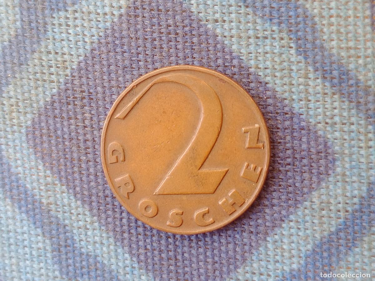 Monedas antiguas de Europa: 2 groschen de Austria 1926 - Foto 2