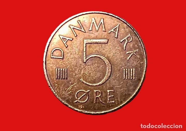 Monedas antiguas de Europa: Dinamarca 5 Ore 1985 - Foto 2