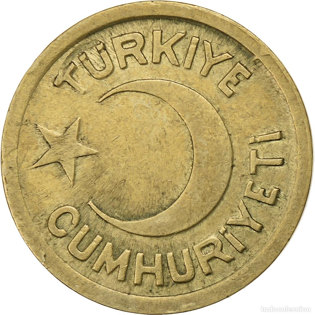 Alte M&uuml;nzen aus Europa: [#199630] Turqu&iacute;a, 10 Para, 1/4 Kurus, 1940, Aluminio - bronce, MBC, KM:868