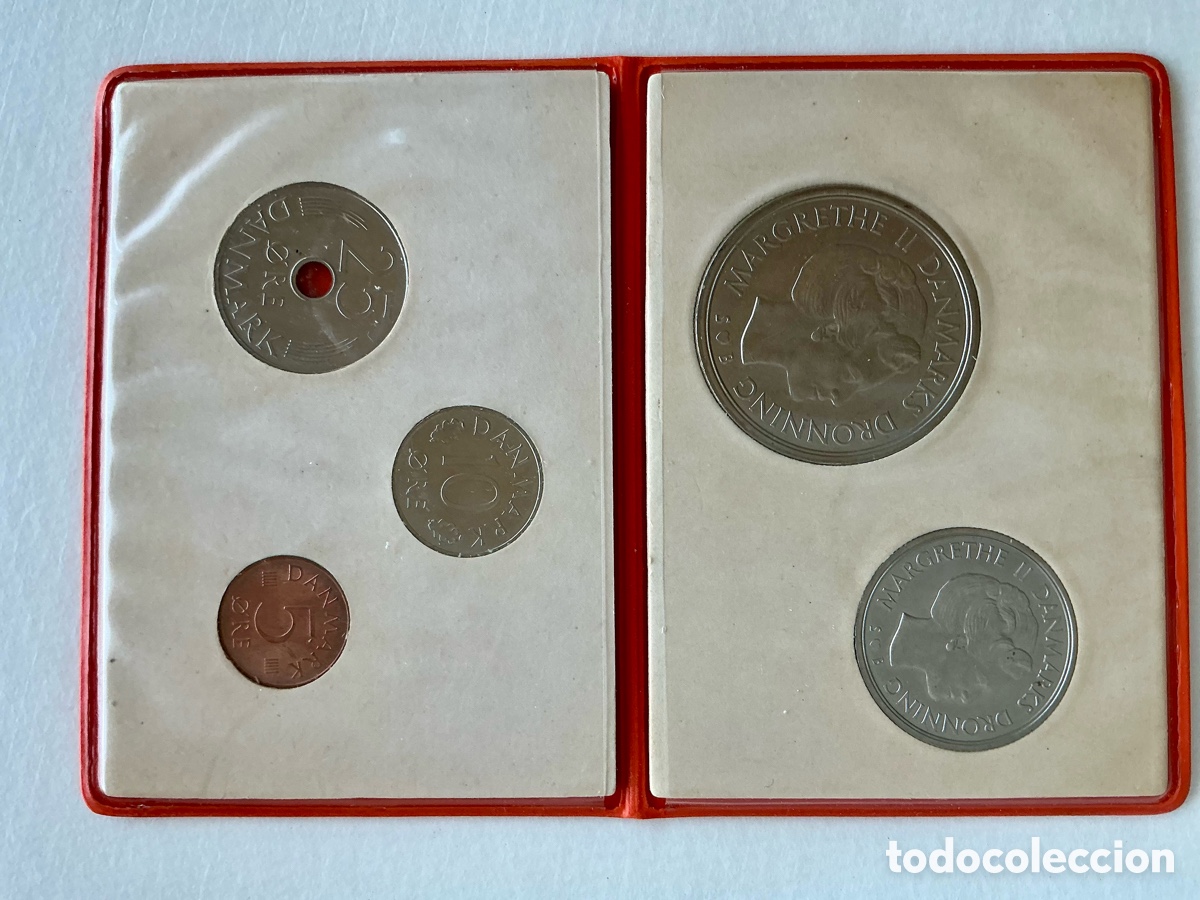 Monedas antiguas de Europa: Coronas Dinamarca 1978 - Foto 2