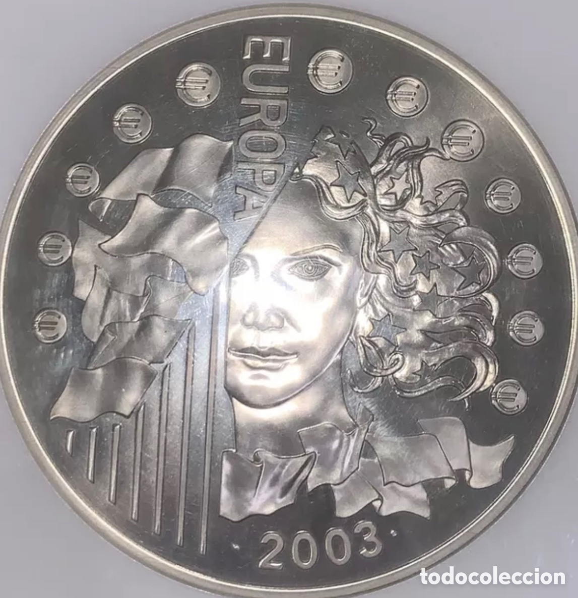 Monedas antiguas de Europa: Cincuentin 1000 gr plata 2003 - Foto 1