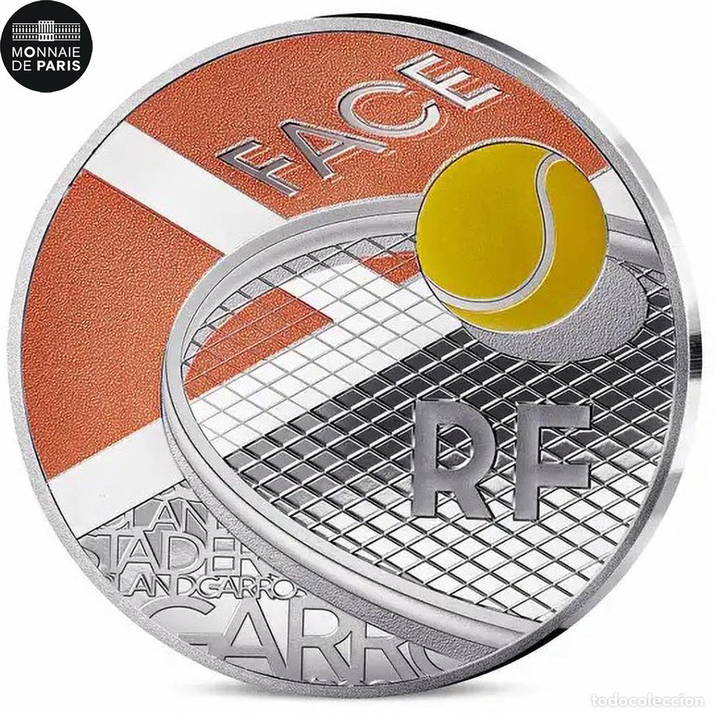 Monedas antiguas de Europa: [#475338] Francia, 10 Euro, Roland Garros - 100 ans, Proof / BE, 2025, Monnaie de Paris