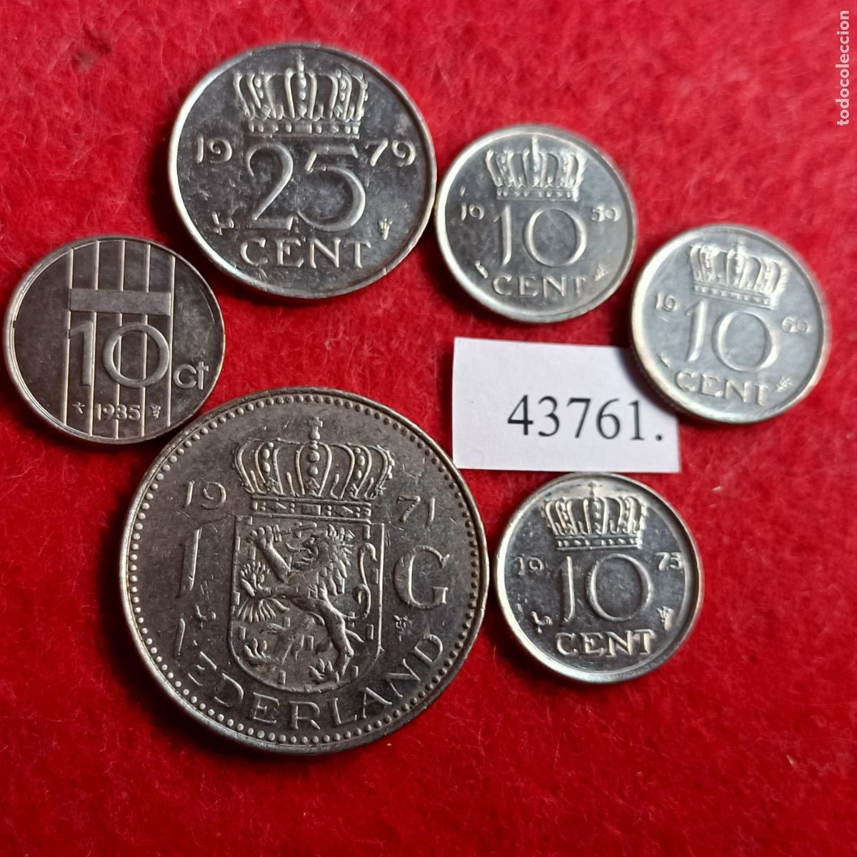 Monedas antiguas de Europa: Lote monedas Holanda - Foto 2