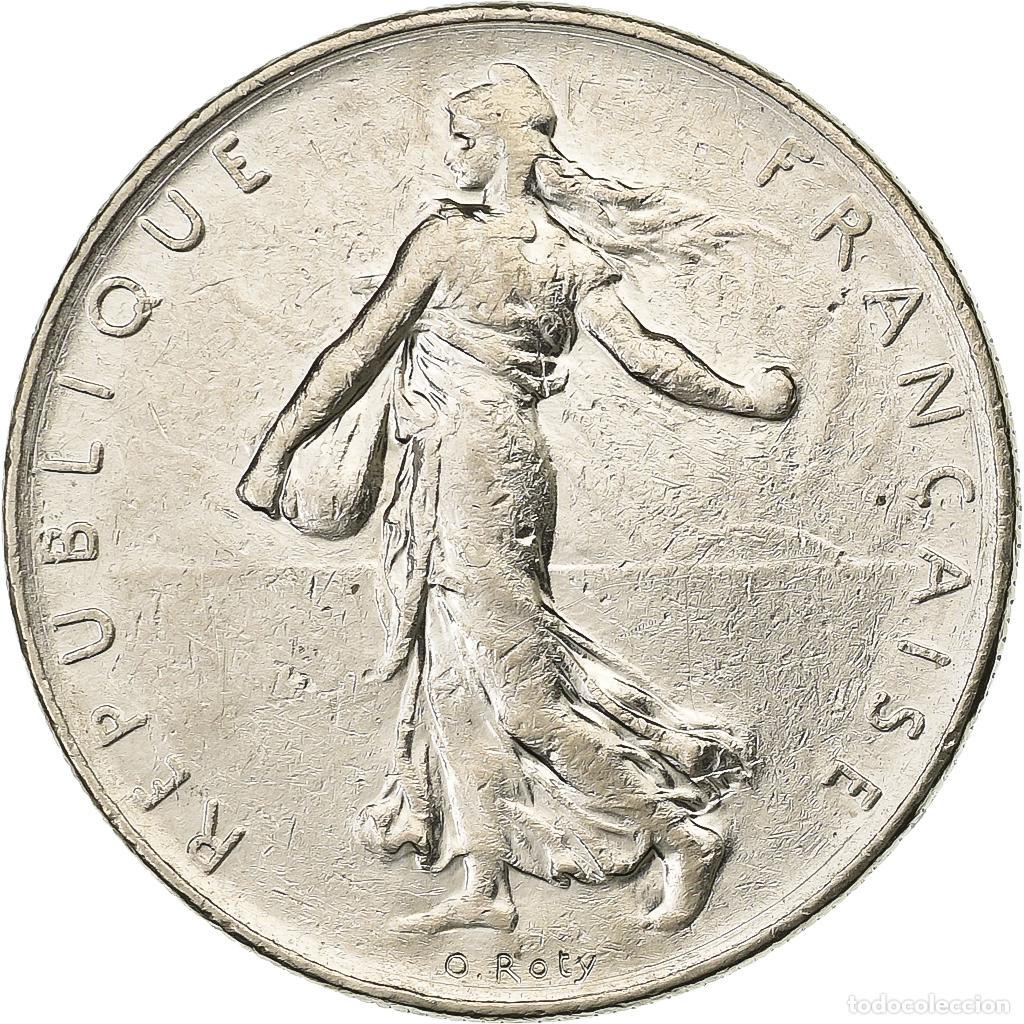 Monete antiche di Europa: [#199739] Francia, Franc, Semeuse, 1978, Paris, N&iacute;quel, MBC, Gadoury:474, KM:925.1