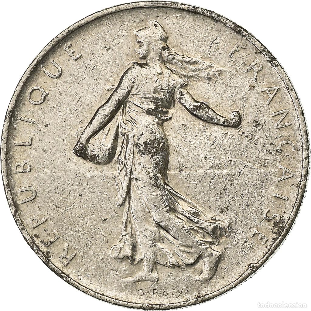 Monete antiche di Europa: [#199742] Francia, Franc, Semeuse, 1966, Paris, N&iacute;quel, MBC, Gadoury:474, KM:925.1