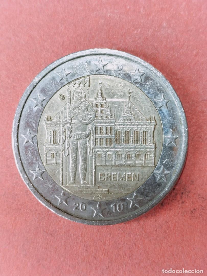 Alte M&uuml;nzen aus Europa: 10-03763-Alemania 2 &euro; - 2010-G conmemorativa