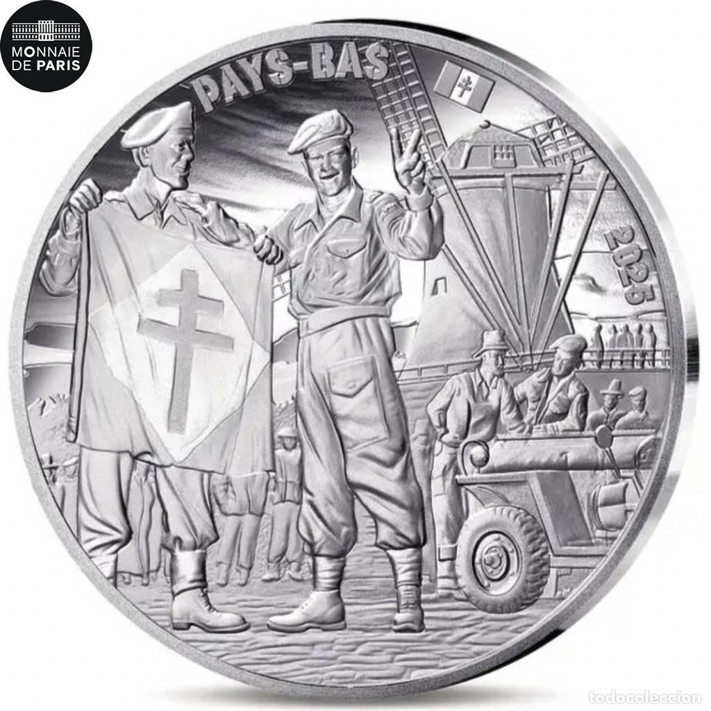 Alte M&uuml;nzen aus Europa: [#475332] Francia, 10 Euro, V-E DAY, Soldat Fran&ccedil;ais, 2025, Monnaie de Paris, Plata, FDC