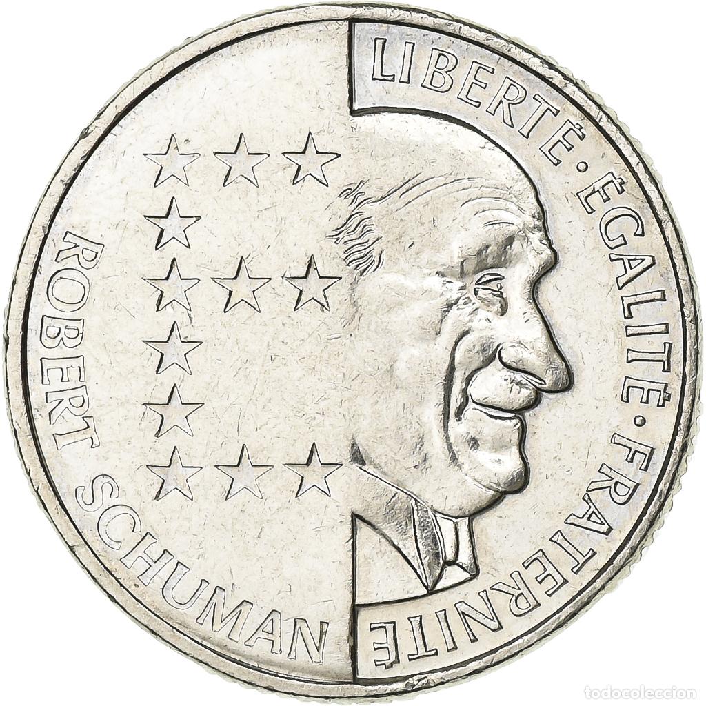 Alte M&uuml;nzen aus Europa: [#199812] Francia, 10 Francs, Schumann, 1986, Paris, N&iacute;quel, EBC, Gadoury:825, KM:958