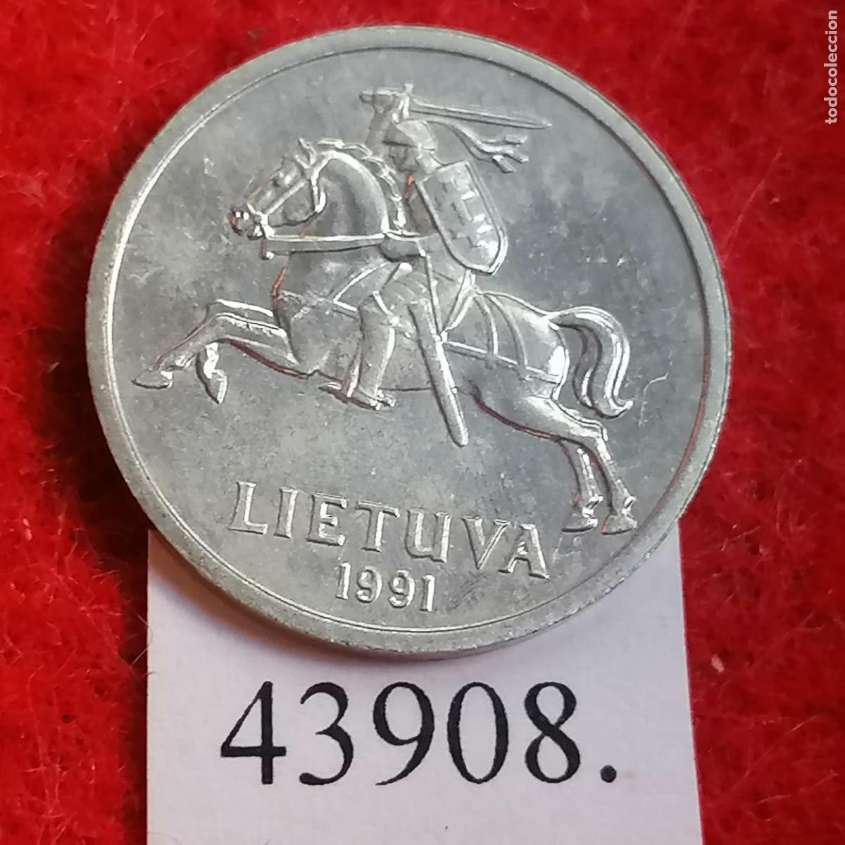 Monedas antiguas de Europa: Lituania 1 c&eacute;ntimo 1991 - Foto 1
