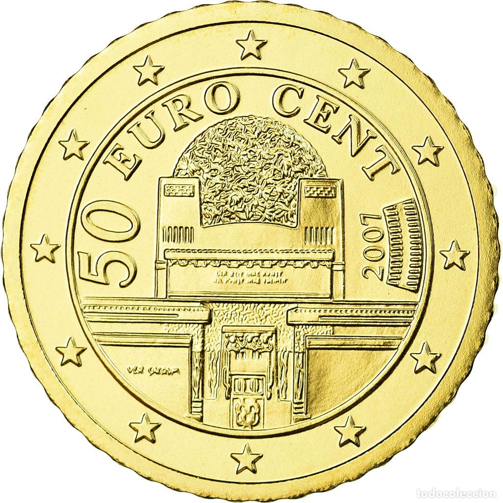 Alte M&uuml;nzen aus Europa: [#699454] Austria, 50 Euro Cent, 2007, FDC, Lat&oacute;n, KM:3087