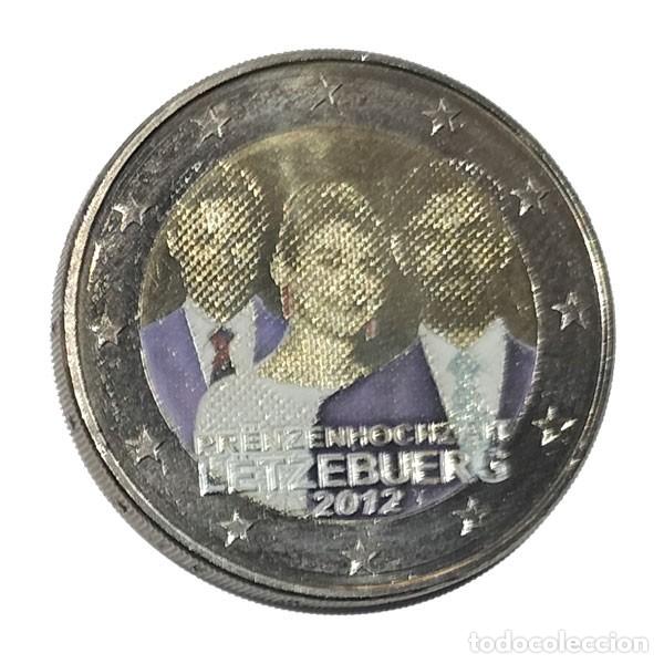 Monedas antiguas de Europa: Moneda 2&euro; Luxemburgo Boda Real 2012 - Foto 1